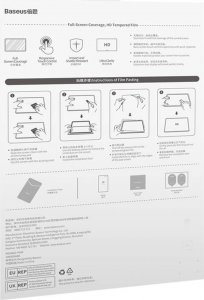Baseus Szkło hartowane Baseus Crystal 0.3mm do tabletu Huawei MatePad Pro 11" 17