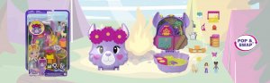 Mattel Polly Pocket Kompaktowy zestaw Biwakowa Lama HKV33(FRY35) 13
