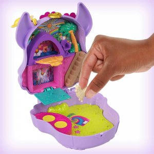 Mattel Polly Pocket Kompaktowy zestaw Biwakowa Lama HKV33(FRY35) 2