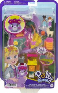 Mattel Polly Pocket Kompaktowy zestaw Biwakowa Lama HKV33(FRY35) 4