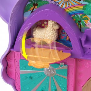 Mattel Polly Pocket Kompaktowy zestaw Biwakowa Lama HKV33(FRY35) 8