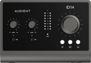 Karta dźwiękowa Audient Audient iD14 MKII - Interfejs audio USB 10x6 1
