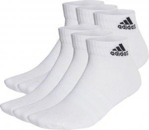 Adidas Skarpety ADIDAS Białe Cushioned Ankle Socks 6 Par M 1