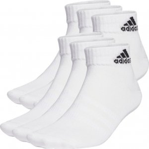 Adidas Skarpety ADIDAS Białe Męskie Thin and Light Ankle 6 Par S 1