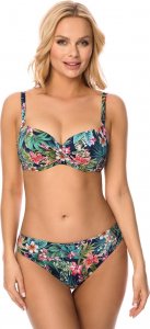 Vivisence Vivisence 3222 kwiaty granat 75D Kostium kąpielowy biustonosz push-up 3