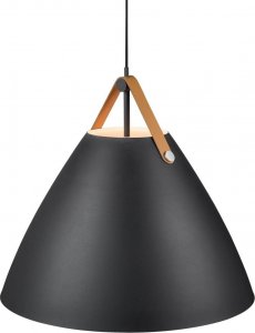 Lampa wisząca Nordlux Wisząca lampa Strap 84363003 Nordlux klosz metalowy czarny 1
