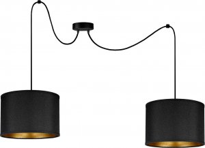 Lampa wisząca Orno KYLO 2P E27, lampa wisząca, max. 2x60W, czarna 1
