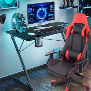 Fotel Verk FOTEL GAMINGOWY KUBEŁKOWY OBROTOWY BIUROWY GRACZA 15