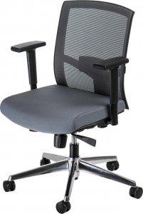 Krzesło biurowe Maduu Studio Fotel biurowy Ergo szary/szary 1
