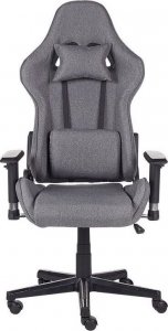 Fotel Beliani Krzesło biurowe regulowane ciemnoszare WARRIOR 3
