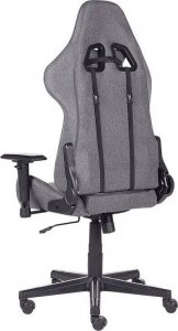 Fotel Beliani Krzesło biurowe regulowane ciemnoszare WARRIOR 4