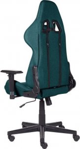 Krzesło biurowe Beliani Krzesło biurowe regulowane zielone WARRIOR 4