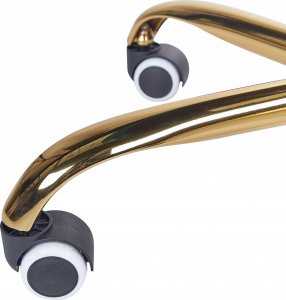 Krzesło biurowe Beliani Krzesło biurowe regulowane boucle białe MONTICELLO II 7