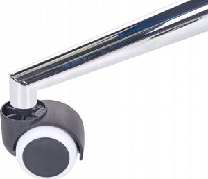 Krzesło biurowe Beliani Krzesło biurowe regulowane welurowe szare MONTICELLO 8