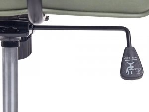 Krzesło biurowe Beliani Krzesło biurowe regulowane zielone PAWNEE 2