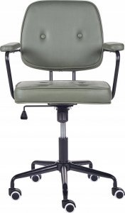 Krzesło biurowe Beliani Krzesło biurowe regulowane zielone PAWNEE 6