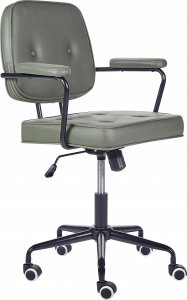Krzesło biurowe Beliani Krzesło biurowe regulowane zielone PAWNEE 7