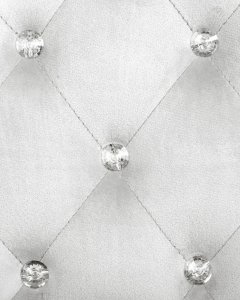 Krzesło biurowe Beliani Krzesło biurowe regulowane welurowe różowe z kryształkami PRINCESS 17