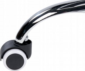 Krzesło biurowe Beliani Krzesło biurowe regulowane welurowe różowe z kryształkami PRINCESS 10