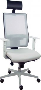 Krzesło biurowe P&C Krzesło Biurowe z Zagłówkiem Horna P&C 0B4BRPC Biały 1