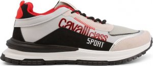 Cavalli Class Sneakersy marki Cavalli Class model CM8637 kolor Szary. Obuwie Męskie. Sezon: Wiosna/Lato EU 41 1
