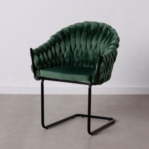 Bigbuy Home Krzesło do Jadalni 45 x 40 x 77 cm Kolor Zielony 1