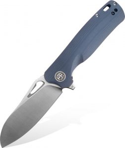 Petrified Fish Nóż składany Petrified Fish Bunta PF-868 GAS Gray/Blue Folder 1