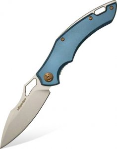 Fox Knives Nóż składany FOX Edge Sparrow FE-030 Aluminium Blue by Denis Simonutti 1