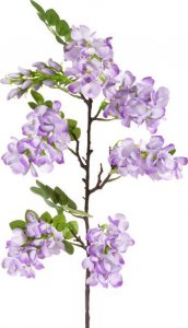 Eurofirany Kwiat sztuczny wisteria NATU fioletowy x6 1