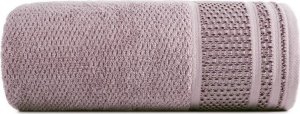 Eurofirany Ręcznik bawełniany z bordiurą SUZANA 70X140 pudrowy 1