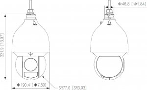 Kamera IP Dahua Technology KAMERA IP DAHUA SD5A425GA-HNR 7