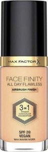 MAX FACTOR Kremowy podkład do makijażu Max Factor Facefinity 3 w 1 Spf 20 N 44-warm ivory 30 ml 1