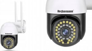 Kamera IP Heckermann Kamera Ip Zewnętrzna Obrotowa Wifi Kamera Ip 3Mp Heckermann C19 4