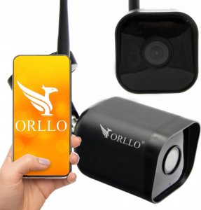 Kamera IP ORLLO Kamera Ip Wifi Zewnętrzna Full Hd 2Mpx Ir Orllo Powercam E4 1