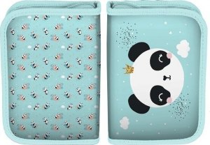 Piórnik Paso Piórnik dwuklapkowy Panda klasy 1-6 PASO 2