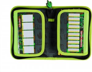 Piórnik St. Majewski Piórnik szkolny z wyposażeniem Dinozaur 3