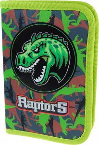 Piórnik St. Majewski Piórnik szkolny z wyposażeniem Dinozaur 4