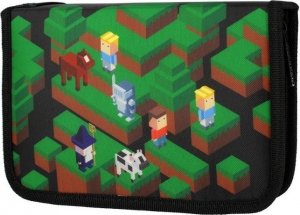 Piórnik Starpak Piórnik dwuklapkowy z wyposażeniem Pixel GAME 3