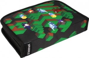 Piórnik Starpak Piórnik dwuklapkowy z wyposażeniem Pixel GAME 5