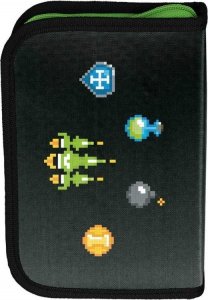 Piórnik Paso Piórnik dwuklapkowy LEVEL UP klasy 1-6 PASO 2