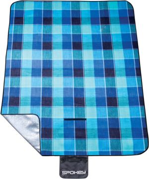 Spokey Koc piknikowy Picnic Flannel 150 x 180 cm niebieski (839636) 1