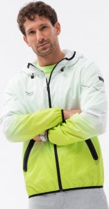 Kurtka męska Ombre V4 OM-JANP-0104 biała r. XL 4