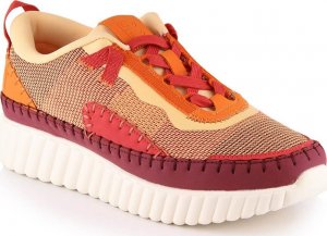 Intermax Komfortowe buty sportowe damskie na platformie multikolor Bagatt LL293129 39 9