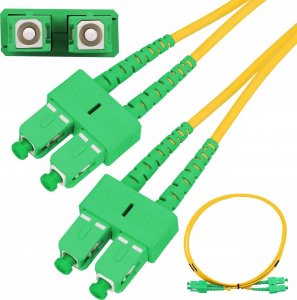 ExtraLink EXTRALINK PATCHCORD SC/APC-SC/APC SM 9/125 DUPLEX 2.0MM 1M 1