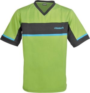 Reusch Koszulka piłkarska Razor Shortsleeve zielono-czarna r. L (35/12/104/550) 1
