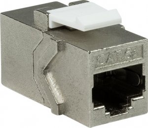 LogiLink Keystone Kupplung 2X RJ45 STP 14.6mm, Cat6A 1