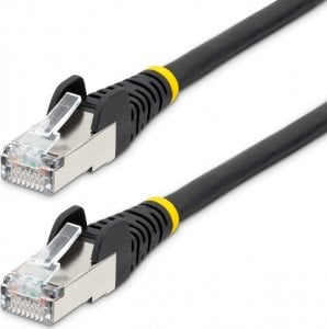 StarTech StarTech.com NLBK-1M-CAT6A-PATCH kabel sieciowy Czarny S/FTP (S-STP) 1