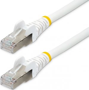 StarTech StarTech.com NLWH-1M-CAT6A-PATCH kabel sieciowy Biały S/FTP (S-STP) 1