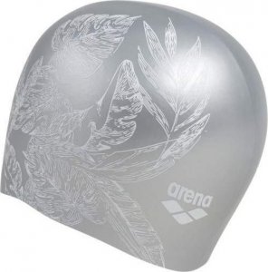 Arena Czepek Pływacki Arena Na Długie Włosy Long Hair Silver 3