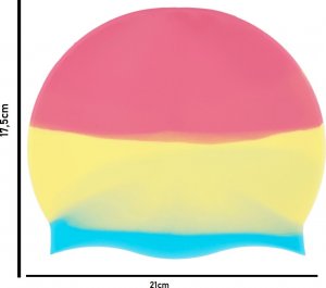 Aqua-Sport Czepek Pływacki Aqua Sport MultiColor Yellow 3